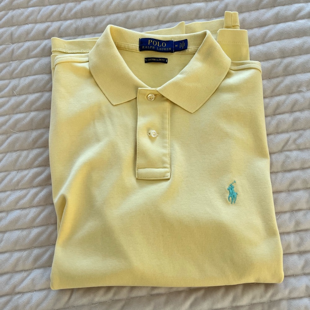 Medium, Yellow Polo!